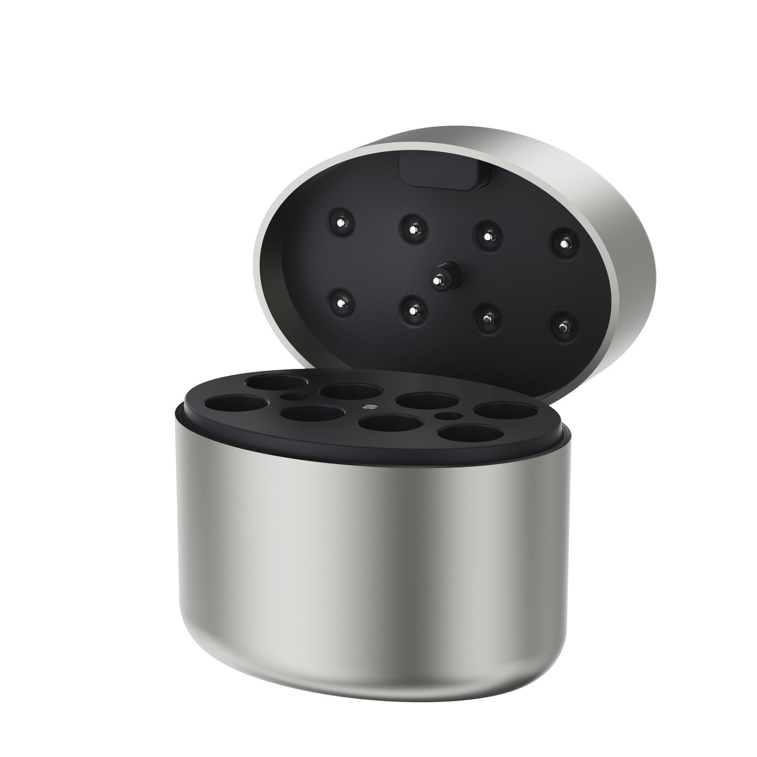SCIGOLD CW508 8-Slot Smart Charger — Titanium Silver