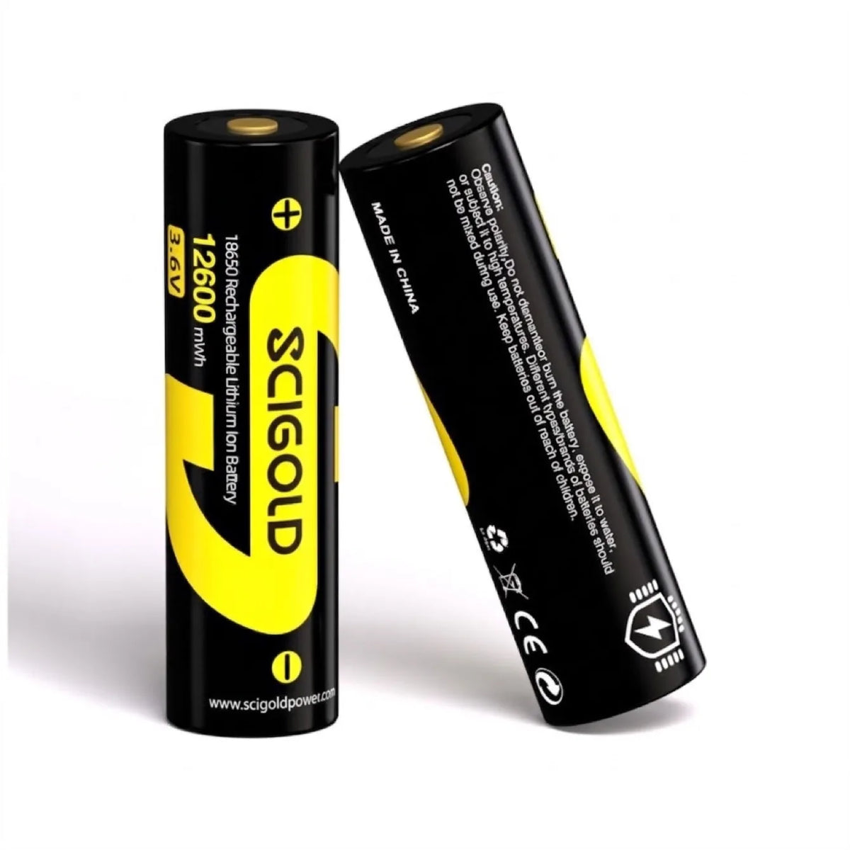 SCIGOLD 18650 Li-ion Cells — Standard